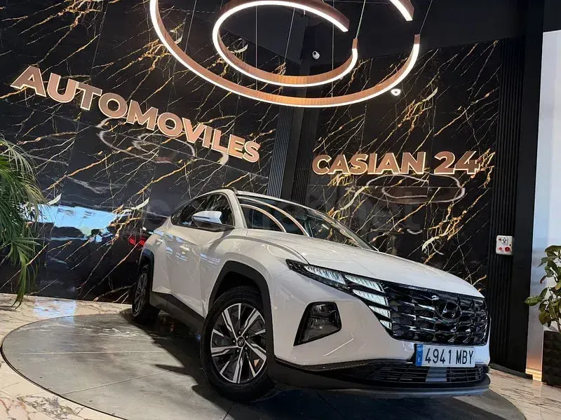 Usado Hyundai Tucson 115 CV (84 kW) 2022 Blanco SUV