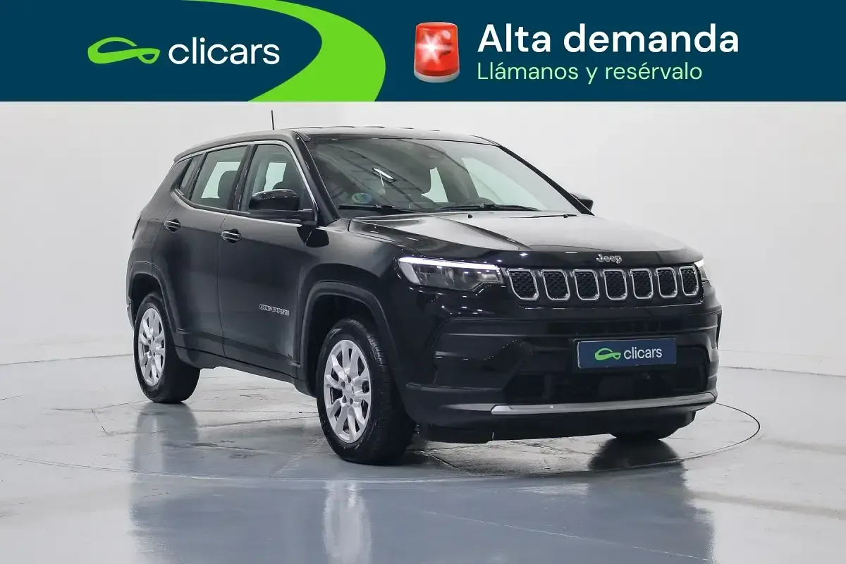 Usado Jeep Compass Altitude 130 CV (95 kW) 2025 Negro SUV