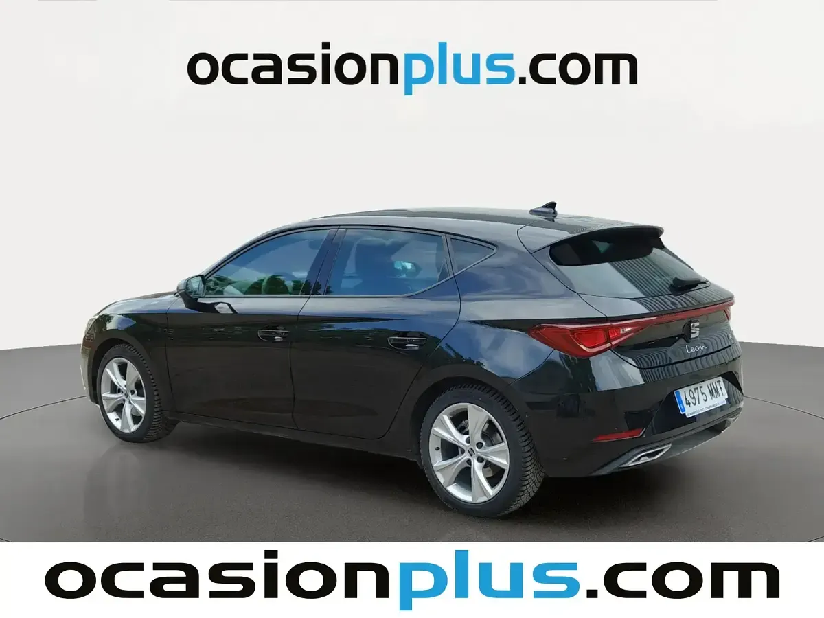 Usado Seat Leon FR 150 CV (110 kW) 2024 Negro Berlina