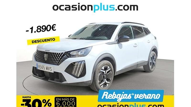 Blanco Usado 2024 Peugeot 2008 Allure SUV | 18.364 € (Precio justo) - Imagen 1/4