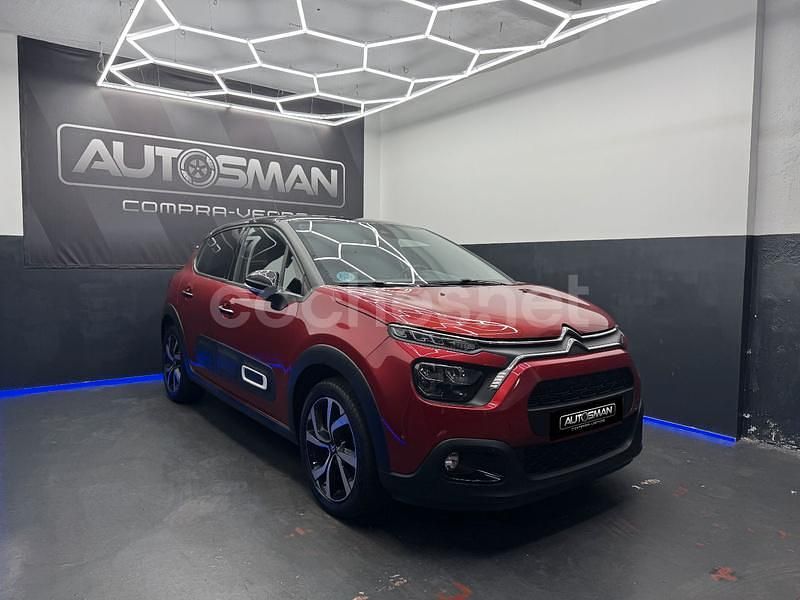 Usado Citroën C3 Shine 102 CV (75 kW) 2022 Granate Berlina