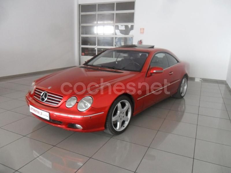 Usado Mercedes CL500 306 CV (225 kW) 2003 Rojo Coupe
