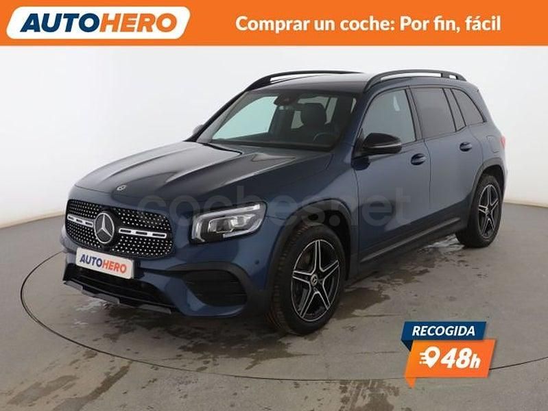 Usado Mercedes GLB200 AMG line 150 CV (110 kW) 2023 Azul SUV