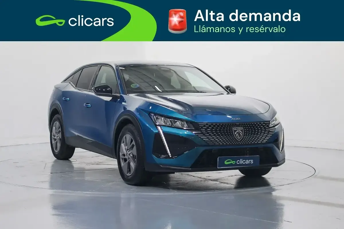Usado Peugeot 408 Allure 136 CV (100 kW) 2025 Azul SUV
