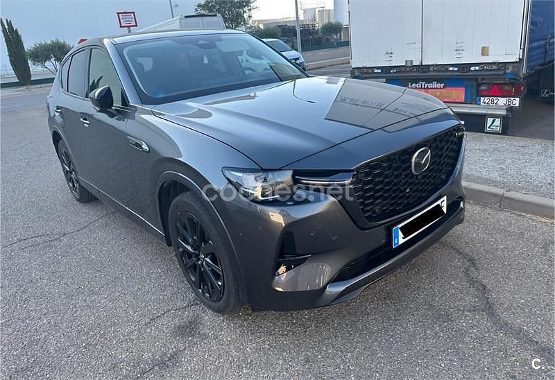 Usado Mazda CX-60 Homura-Line 327 CV (240 kW) 2022 Negro SUV