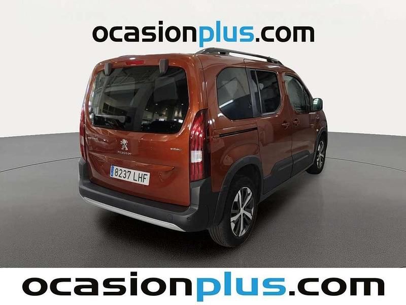 Usado Peugeot Rifter GT-line 99 CV (72 kW) 2020 Marrón Monovolumen