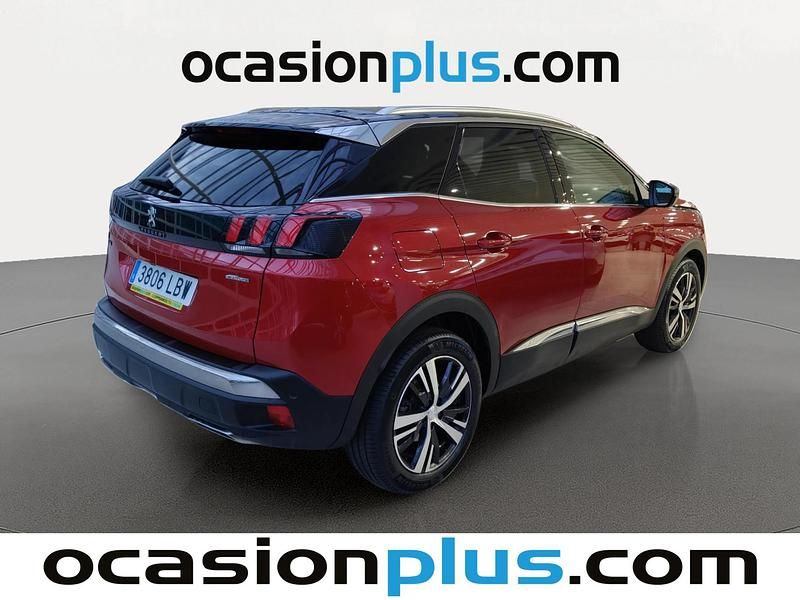 Usado Peugeot 3008 GT-line 130 CV (95 kW) 2019 Rojo SUV