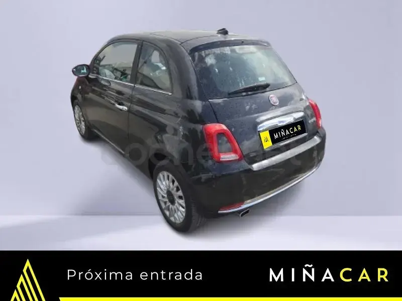 Usado Fiat 500 70 CV (51 kW) 2024 Negro Berlina