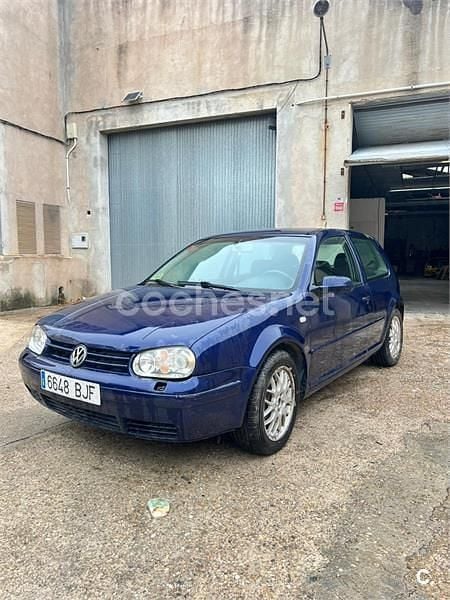 Usado VW Golf IV GTI 150 CV (110 kW) 2001 Azul Berlina