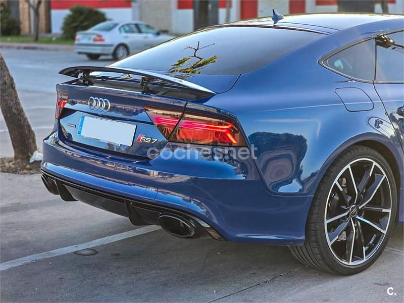 Usado Audi RS7 Sportback Performance 605 CV (444 kW) 2016 Azul Utilitario