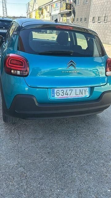 Usado Citroën C3 Feel 100 CV (73 kW) 2021 Azul Utilitario