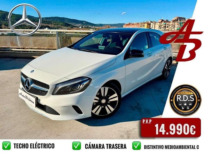 Usado Mercedes A200 AMG line 136 CV (100 kW) 2015 Blanco Utilitario