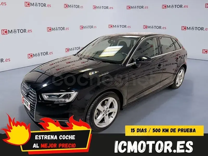 Usado Audi A3 Design 204 CV (150 kW) 2020 Negro Berlina