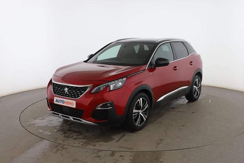 Rojo Usado 2020 Peugeot 3008 GT-line SUV | 17.399 € (Precio justo) - Imagen 1/3