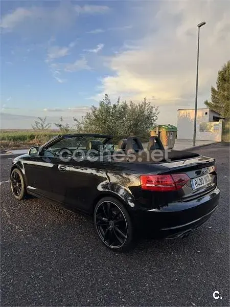 Usado Audi A3 Cabriolet Ambition 105 CV (77 kW) 2008 Negro Descapotable