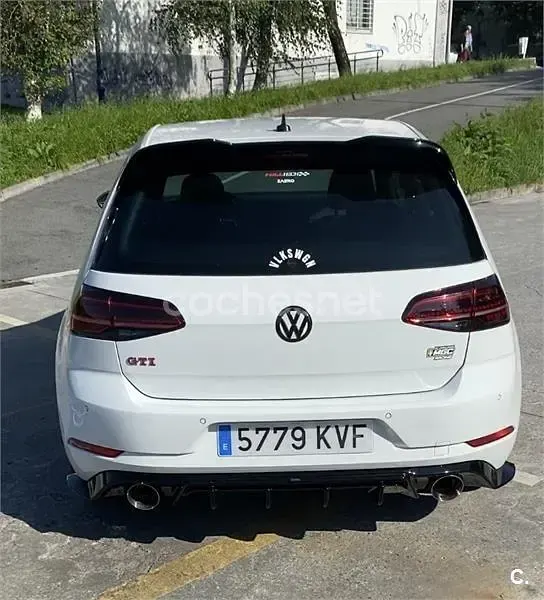 Usado VW Golf VII GTI 245 CV (180 kW) 2019 Blanco Berlina