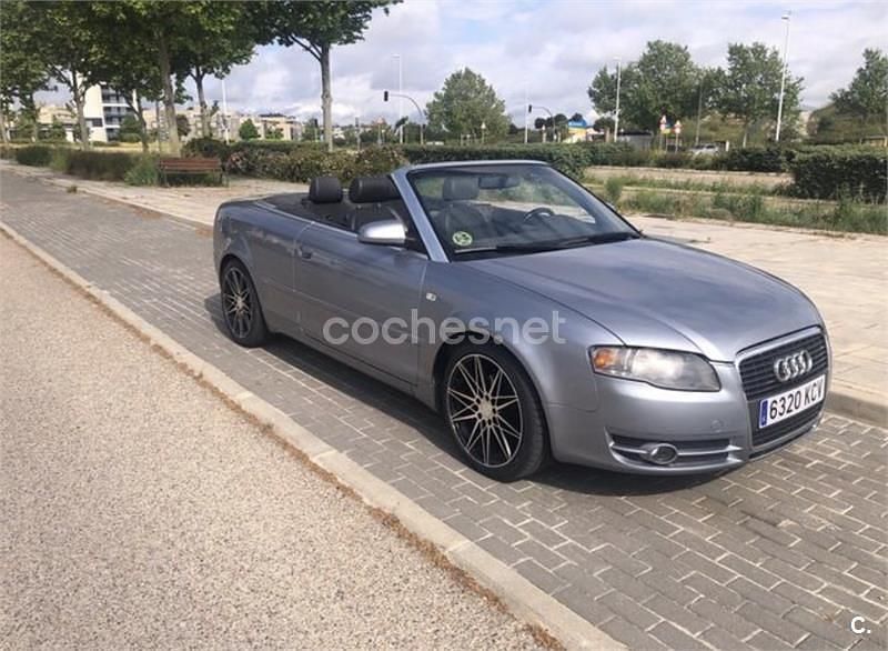 Gris / plata Usado 2008 Audi A4 Cabriolet Descapotable | 6990 € - Imagen 1/4