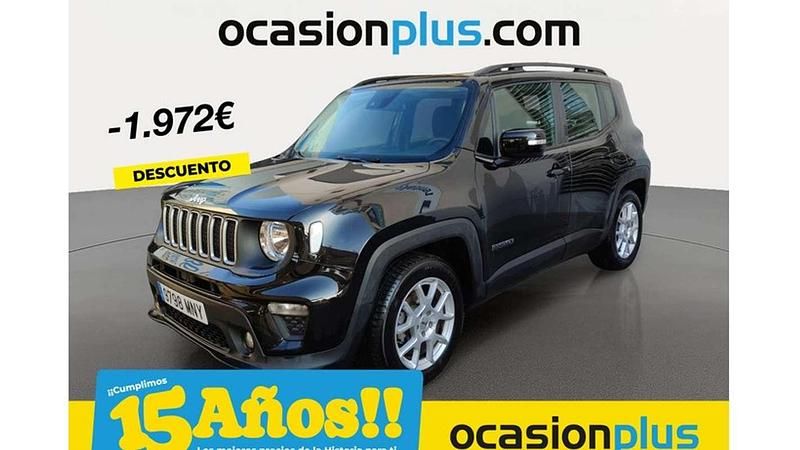 Negro Usado 2024 Jeep Renegade Limited SUV | 18.445 € (Precio justo) - Imagen 1/4