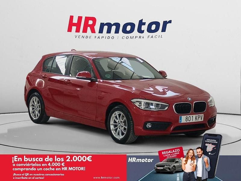 Rojo Usado 2018 BMW 116 Utilitario | 14.310 € (Precio justo) - Imagen 1/4