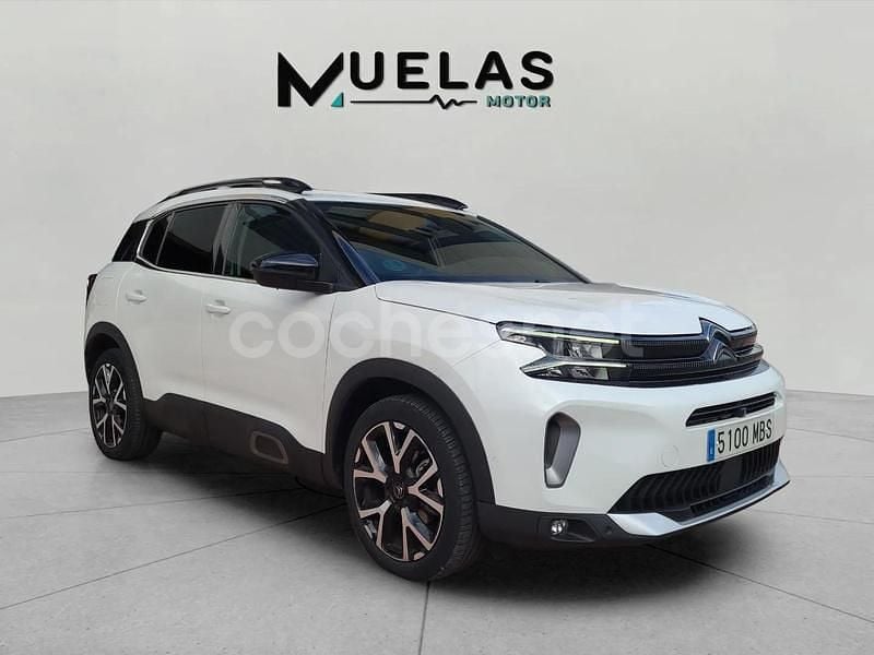 Usado Citroën C5 Aircross Shine 131 CV (96 kW) 2022 Blanco SUV