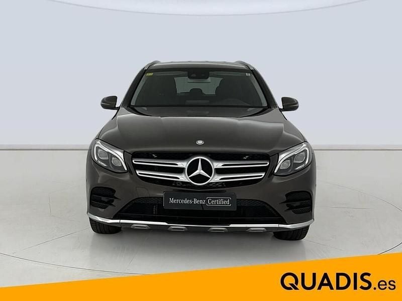 Usado Mercedes GLC250 AMG line 204 CV (150 kW) 2016 Marrón