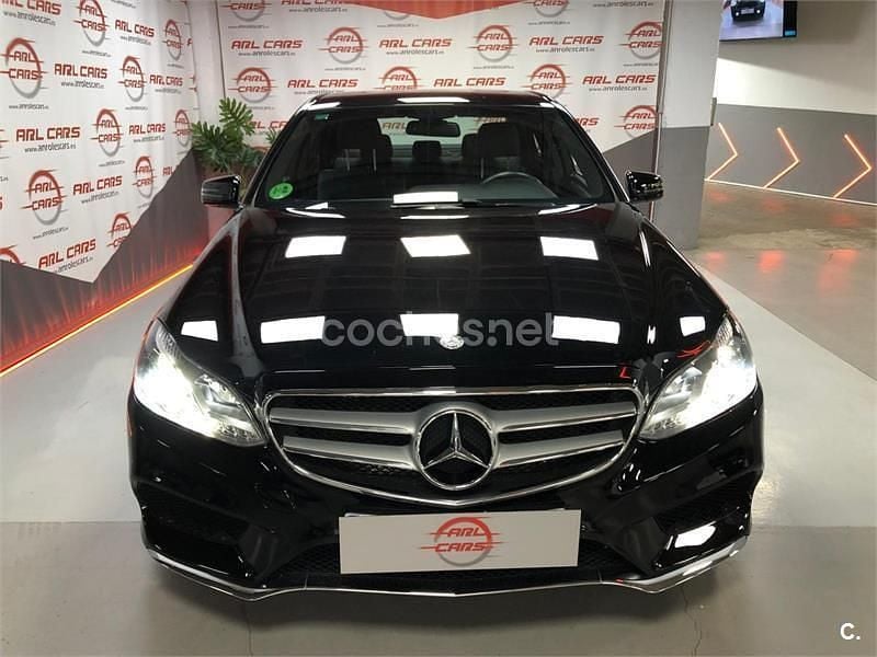 Usado Mercedes E400 Avantgarde 333 CV (244 kW) 2015 Negro Berlina