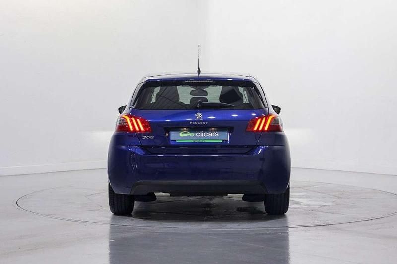 Usado Peugeot 308 Allure 110 CV (80 kW) 2019 Azul Utilitario