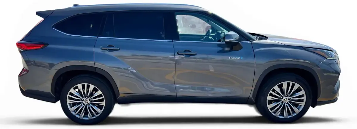 Usado Toyota Highlander Advance 246 CV (180 kW) 2021 Gris SUV