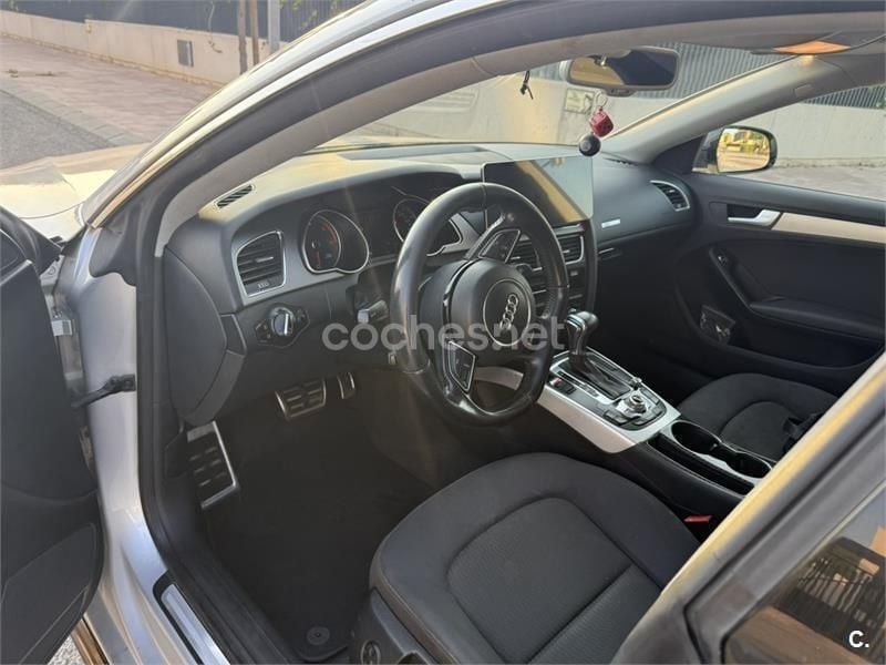 Usado Audi A5 Sportback S-Line 177 CV (130 kW) 2013 Gris / plata Utilitario