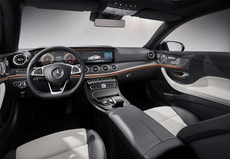 Usado Mercedes E220 194 CV (142 kW) 2018 Gris Coupe