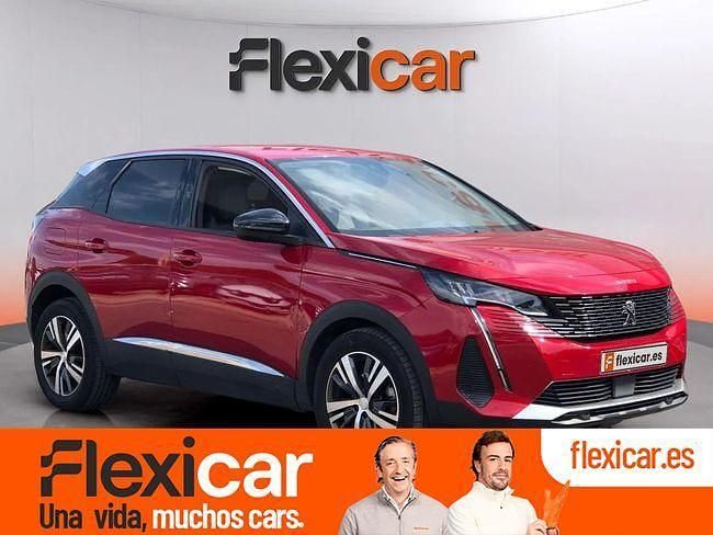 Rojo Usado 2021 Peugeot 3008 Allure SUV | 15.890 € (Buen precio) - Imagen 1/4
