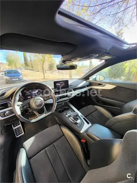 Usado Audi A5 Advanced Plus 252 CV (185 kW) 2017 Gris / plata Coupe