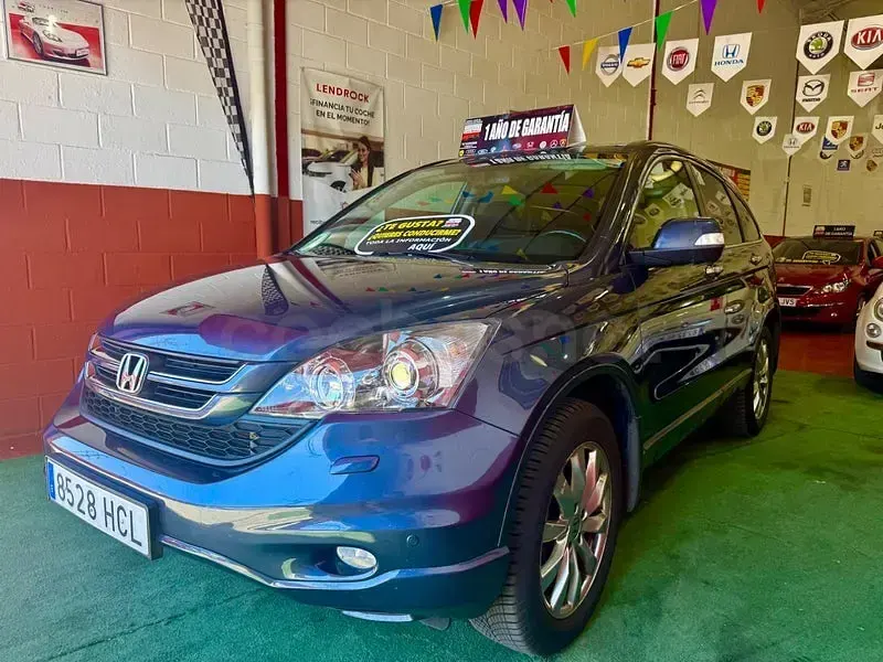 Usado Honda CR-V Luxury 150 CV (110 kW) 2011 Azul SUV