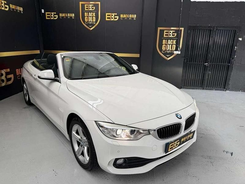 Usado BMW 420 Sport Line 184 CV (135 kW) 2014 Blanco Descapotable