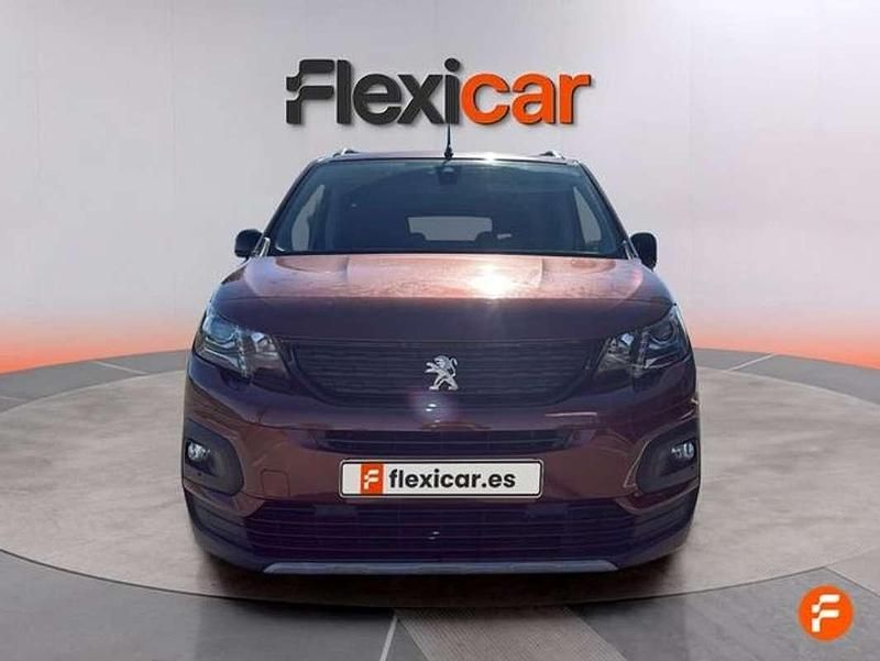 Usado Peugeot Rifter GT-line 131 CV (96 kW) 2019 Naranja Monovolumen