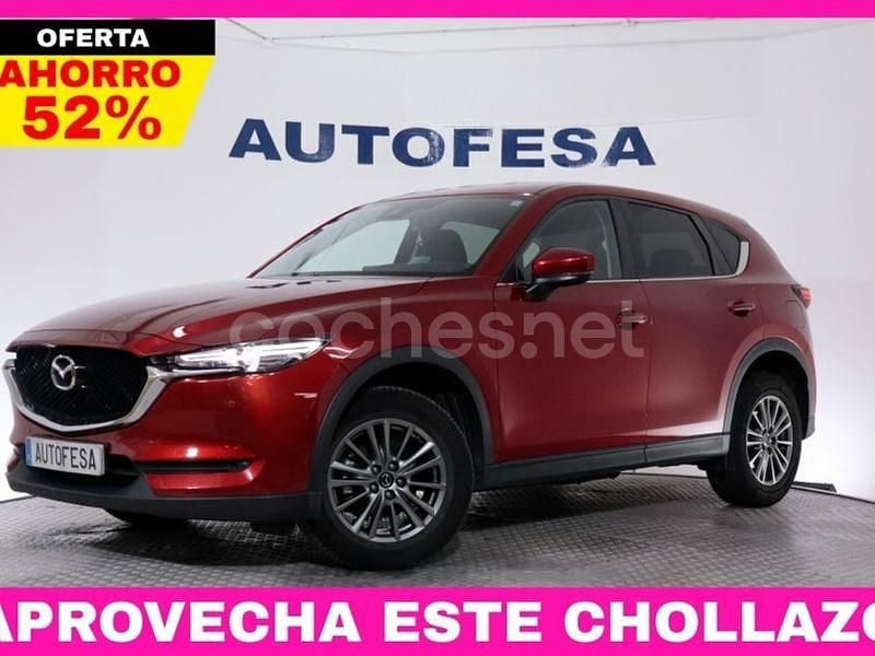 Rojo Usado 2017 Mazda CX-5 SUV | 16.850 € (Precio justo) - Imagen 1/4