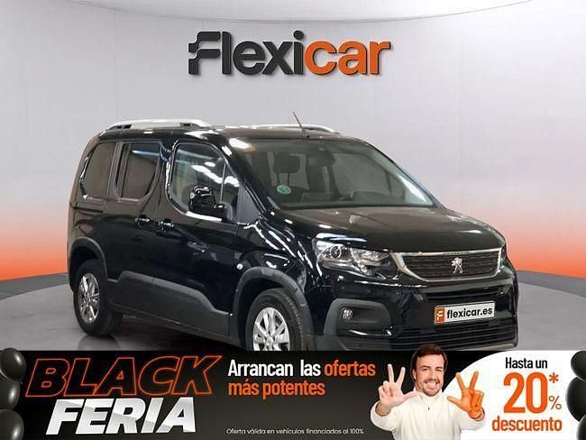Negro Usado 2019 Peugeot Rifter Allure Monovolumen | 16.990 € (Buen precio) - Imagen 1/4