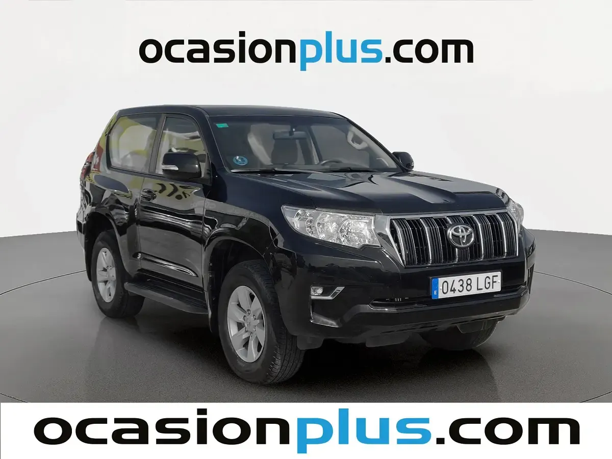 Usado Toyota Land Cruiser 177 CV (130 kW) 2020 Negro SUV