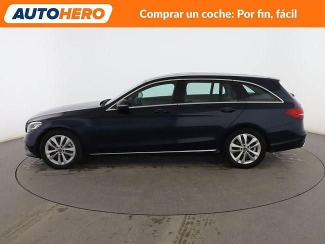 Usado Mercedes C220 194 CV (142 kW) 2019 Azul Familiar