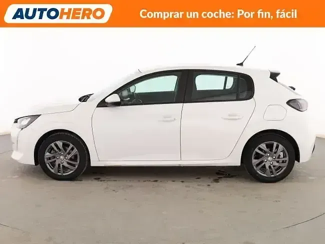 Usado Peugeot 208 Active 101 CV (74 kW) 2021 Blanco Utilitario
