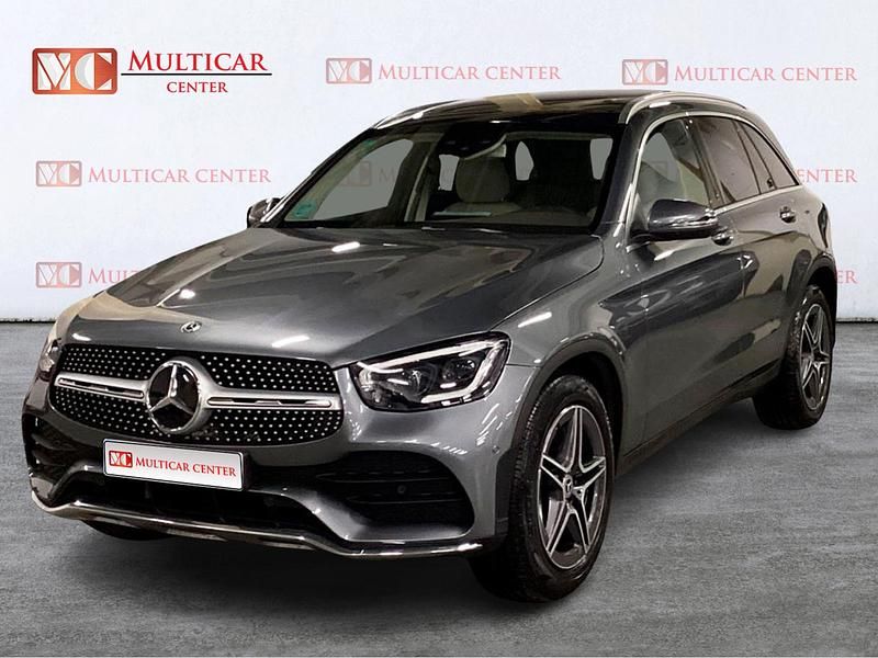 Usado Mercedes GLC220 194 CV (142 kW) 2019 Gris / plata SUV