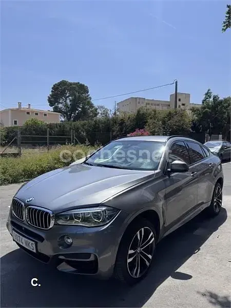 Usado BMW X6 M50 381 CV (280 kW) 2015 Gris / plata SUV