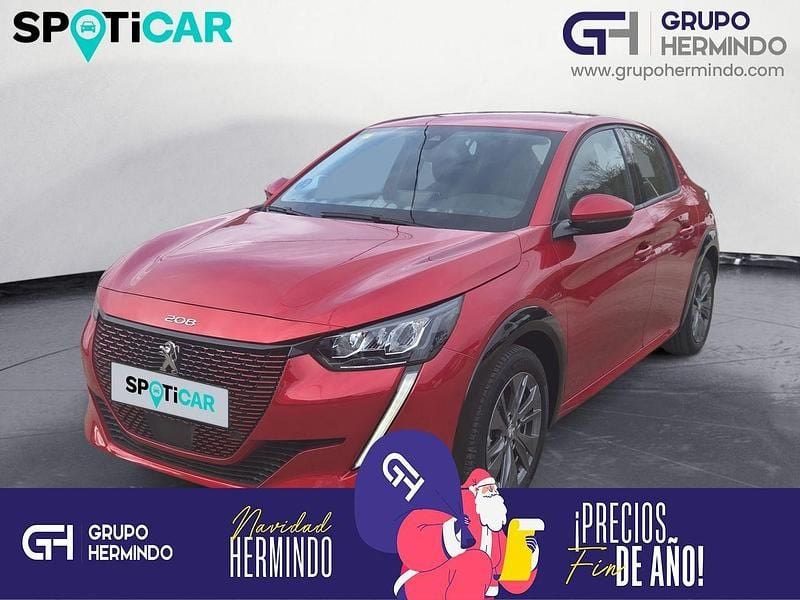 Usado Peugeot e-208 Allure 100 kW (136 CV) 2020 Rojo Utilitario