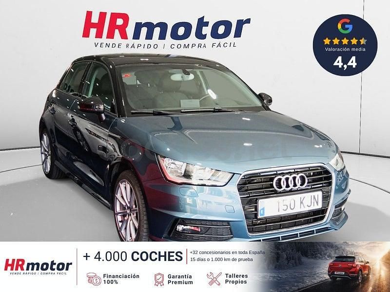 Usado Audi A1 Sportback 90 CV (66 kW) 2018 Azul Utilitario