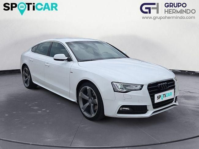 Usado Audi A5 Sportback S-Line 190 CV (139 kW) 2016 Blanco Utilitario
