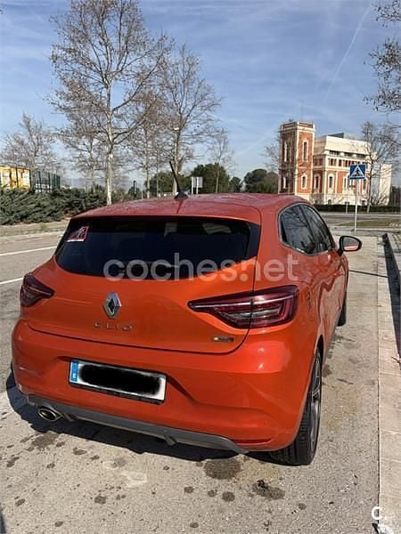 Usado Renault Clio V RS Line 100 CV (73 kW) 2020 Naranja Berlina