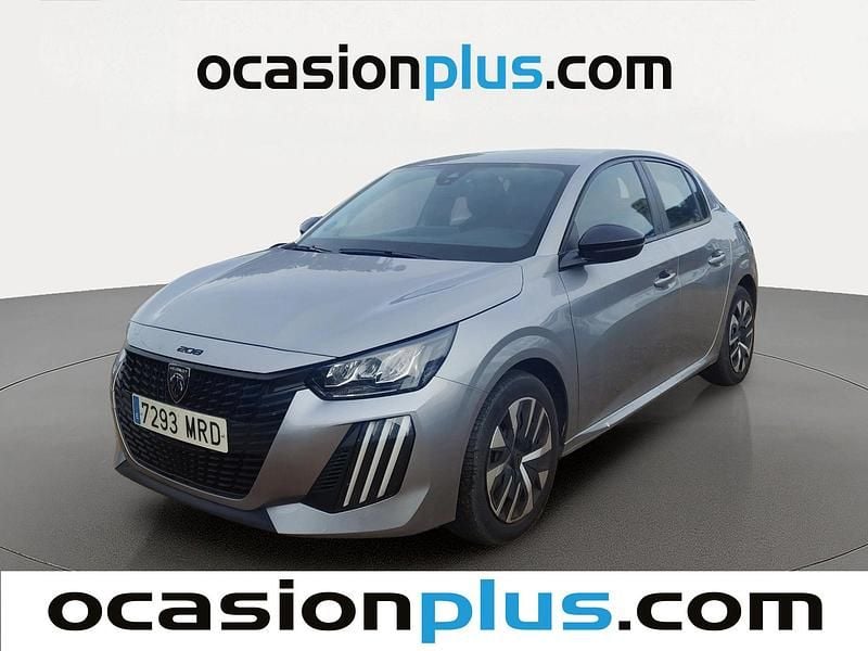 Usado Peugeot 208 Active 102 CV (75 kW) 2024 Gris Utilitario