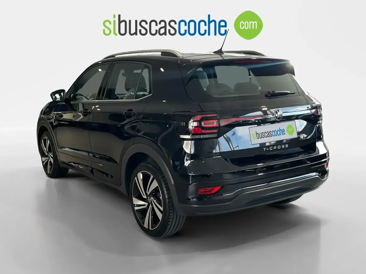 Usado VW T-Cross Sportline 150 CV (110 kW) 2022 Negro SUV