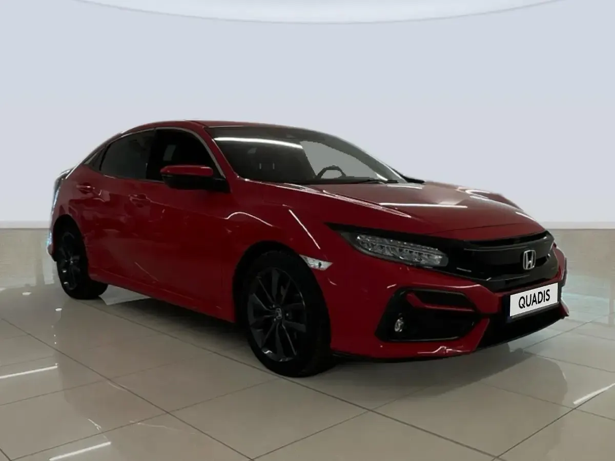 Usado Honda Civic Elegance 126 CV (92 kW) 2021 Rojo