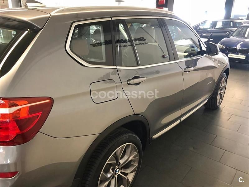 Usado BMW X3 190 CV (139 kW) 2017 Gris / plata SUV